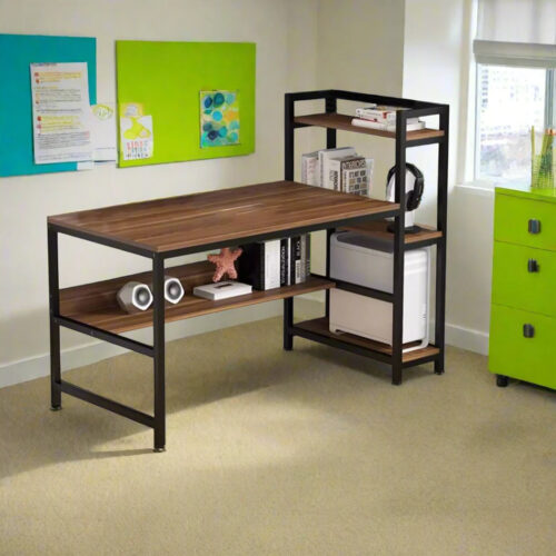 Computer Table With Shelf CT-001