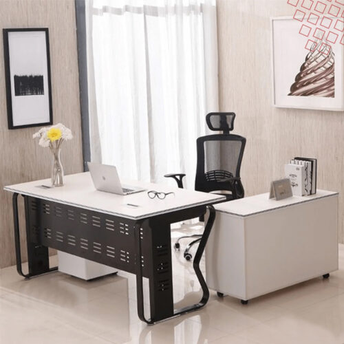 Manager Desk With Selft_1