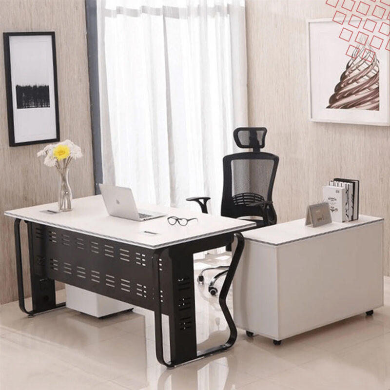 Manager Desk With Selft_1