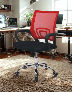 AmberField AF-08 Ergonomic Mesh Chair Red